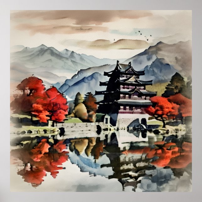 Affiche Automne profond (Devant)