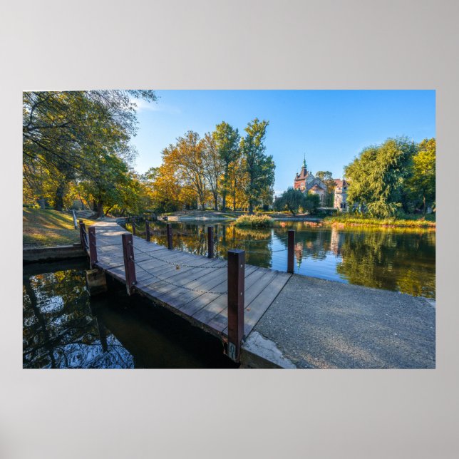 Affiche Automne Serenity Vajdahunyad Castle à Budapest (Devant)