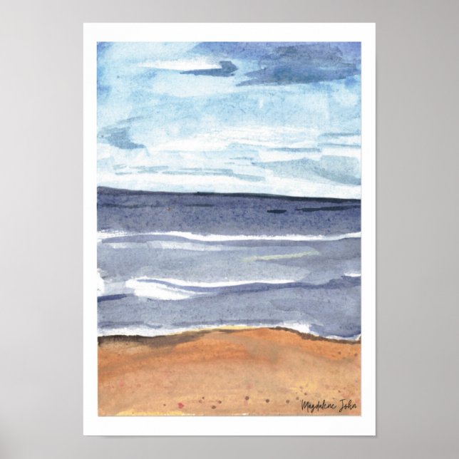 Affiche Automne sur la mer Baltique (Devant)