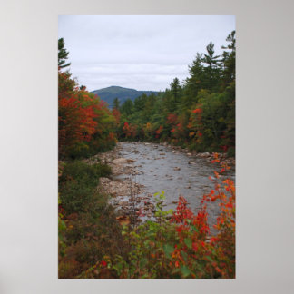 Affiche Automne sur la rivière