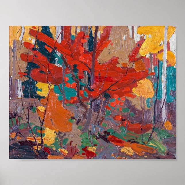 Affiche Automne | Tom Thompson | (Devant)