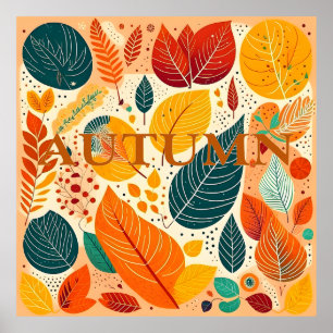 Affiche Automne - VI