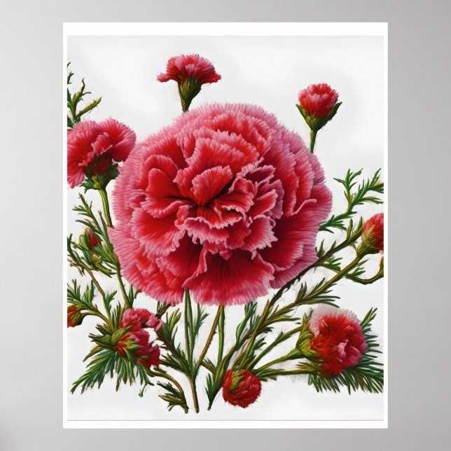 Affiche Autonomisation par l'énergie carnation (Devant)