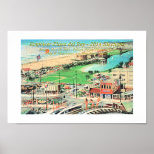 Affiche Autonomiser Playa del Rey - 2014