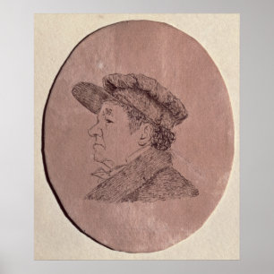 Affiche Autoportrait, 1824