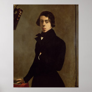 Affiche Autoportrait, 1835