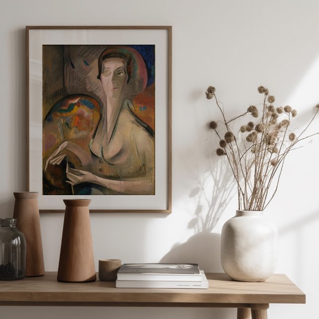 Affiche Autoportrait | Alice Bailly (Créateur téléchargé)