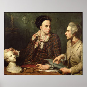 Affiche Autoportrait avec Dominique Herment 1769