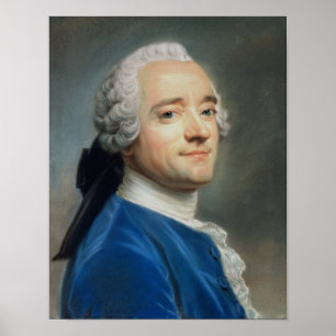 Affiche Autoportrait avec le jabot de dentelle