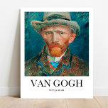 Affiche Autoportrait de Vincent Van Gogh<br><div class="desc">Autoportrait (1887) de Vincent Van Gogh</div>