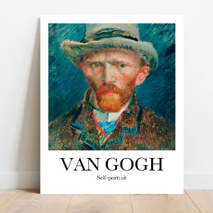 Affiche Autoportrait de Vincent Van Gogh