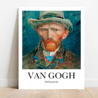 Affiche Autoportrait de Vincent Van Gogh