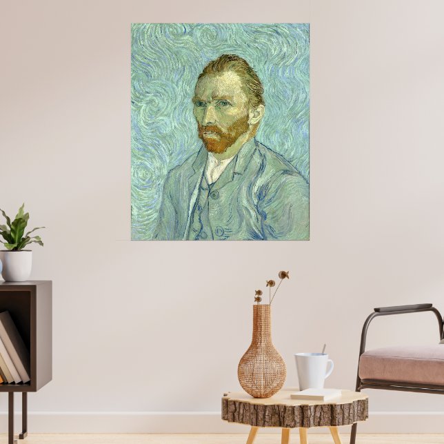 Affiche Autoportrait de Vincent Van Gogh (Salon 3)
