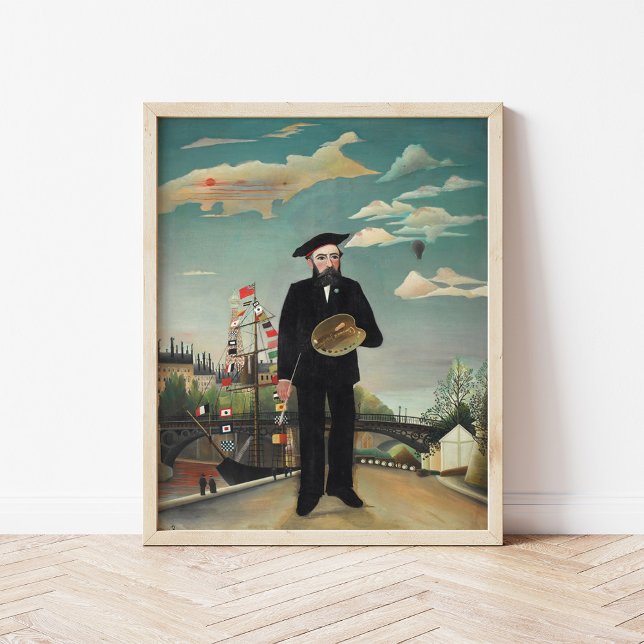 Affiche Autoportrait | Henri Rousseau (Créateur téléchargé)