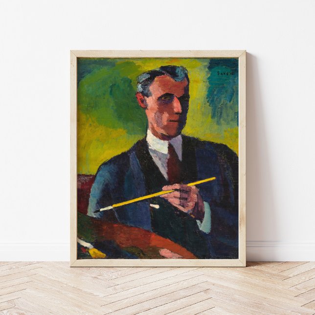 Affiche Autoportrait | Henry Lyman Saÿen (Créateur téléchargé)