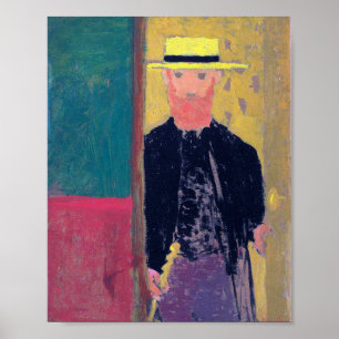 Affiche Autoportrait (Homme porteur), Edouard Vuillard