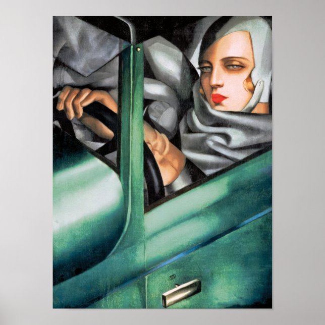 Affiche Autoportrait | Tamara De Lempicka | (Devant)