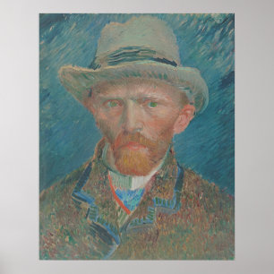 Affiche Autoportrait, Vincent van Gogh