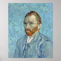 Autoportrait, Vincent van Gogh, 1889