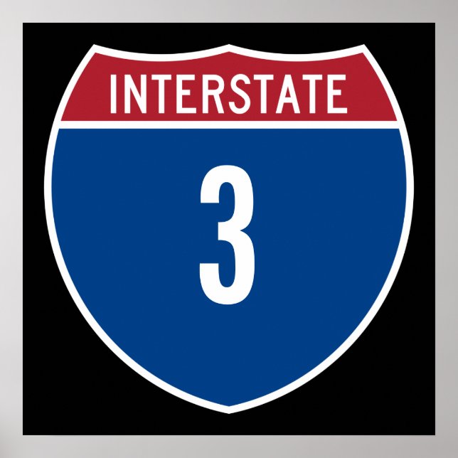 Affiche Autoroute 3 (Devant)