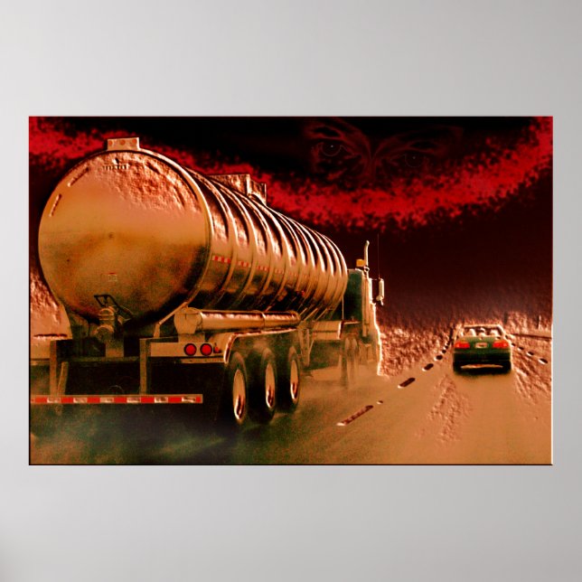 Affiche Autoroute vers l'enfer (Devant)