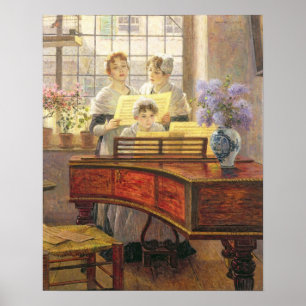 Affiche Autour du piano