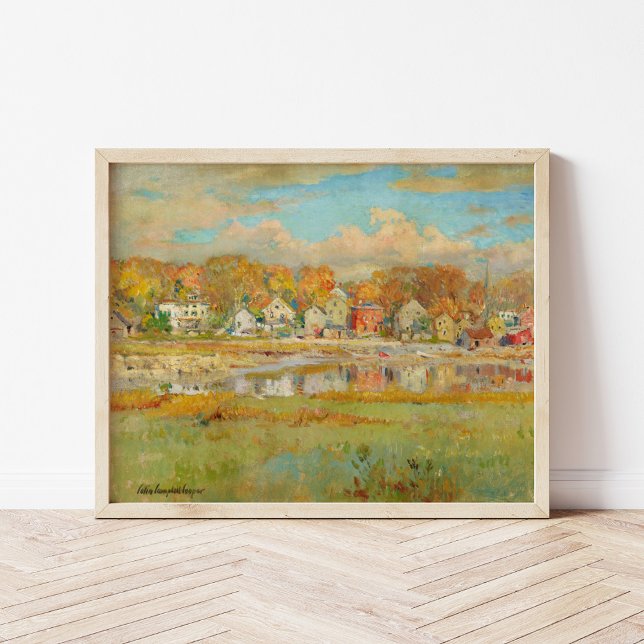 Affiche Autre côté de la rivière | Colin Campbell Cooper (Créateur téléchargé)