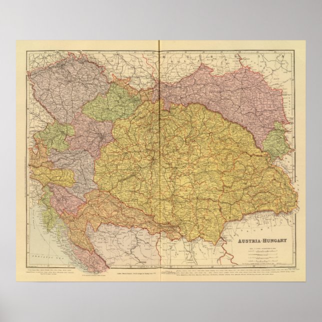 Affiche Autriche et Hongrie (Devant)