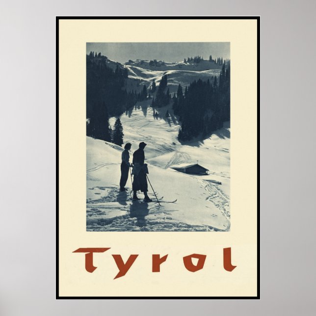 Affiche Autriche Tyrol (Devant)