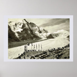 Affiche Autriche vintage, Grossglockner