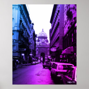 Affiche Autriche vintage Palais impérial de Vienne