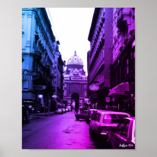 Affiche Autriche vintage Palais impérial de Vienne