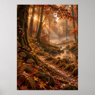 Affiche Autumn in the Fourfold Forest