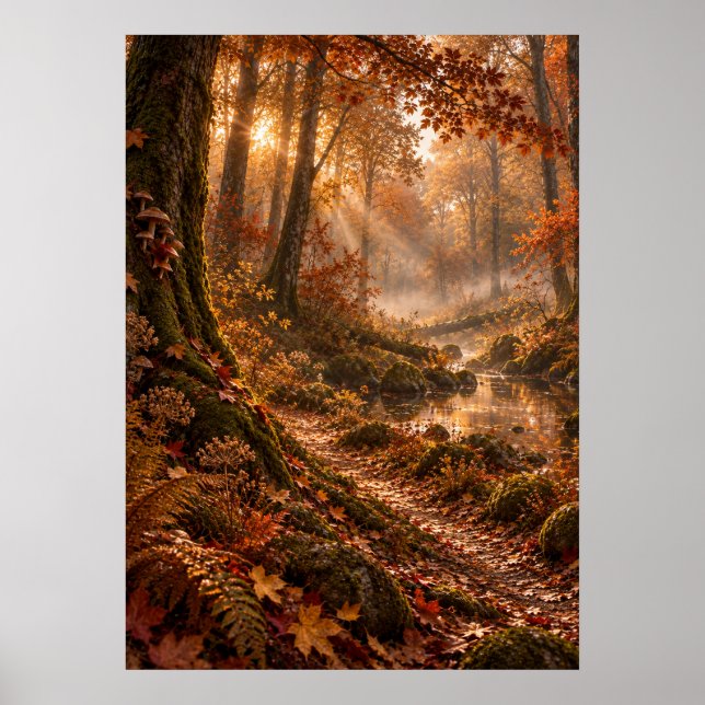 Affiche Autumn in the Fourfold Forest (Devant)