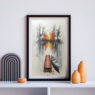 Affiche Autumn Reflection Docside