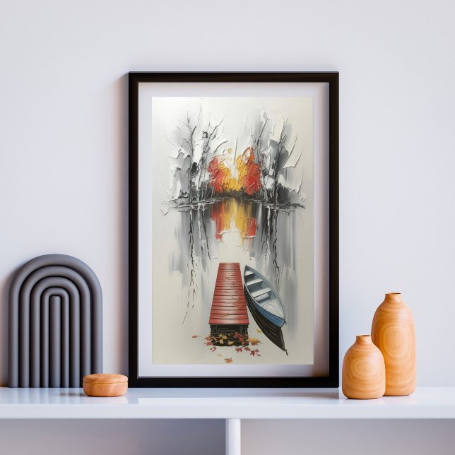 Affiche Autumn Reflection Docside (Créateur téléchargé)