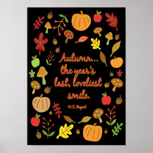 Affiche Autumn Smile