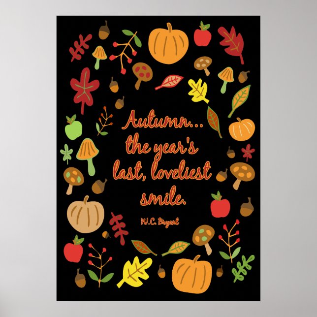 Affiche Autumn Smile (Devant)
