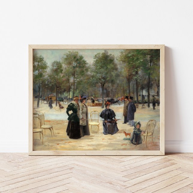 Affiche Aux Champs-Élysées | Louis Abel-Truchet (Créateur téléchargé)