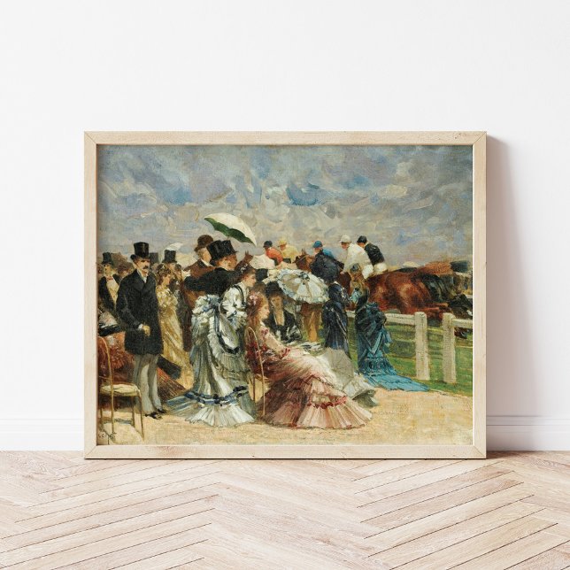 Affiche Aux courses | Louis Abel-Truchet (Créateur téléchargé)