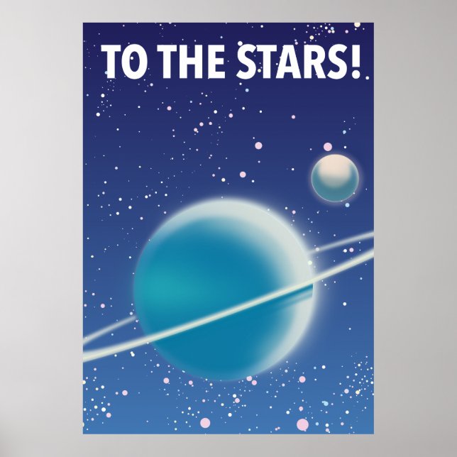 Affiche Aux Étoiles ! (Devant)