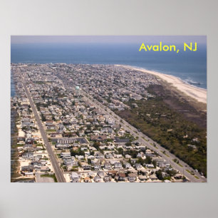 Affiche Avalon - North, Avalon, NJ