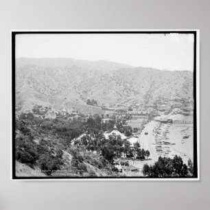 Affiche Avalon, Père Noël Catalina Island c1903