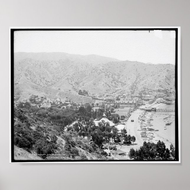 Affiche Avalon, Père Noël Catalina Island c1903 (Devant)