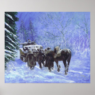 Affiche Avance de la 82e division aéroportée