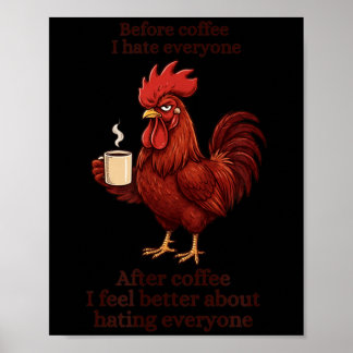Affiche Avant Café Après Café Drôle S Humour Hommes