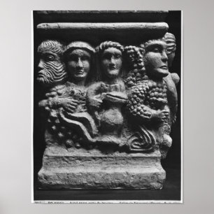 Affiche Avant d'un autel utilisé comme police de caractère