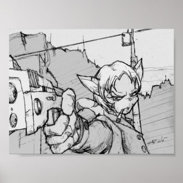 Affiche Avant-garde (Devant)