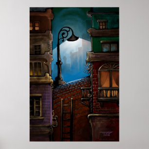 Affiche Avant le train par J. Matthew Root