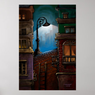 Affiche Avant le train par J. Matthew Root